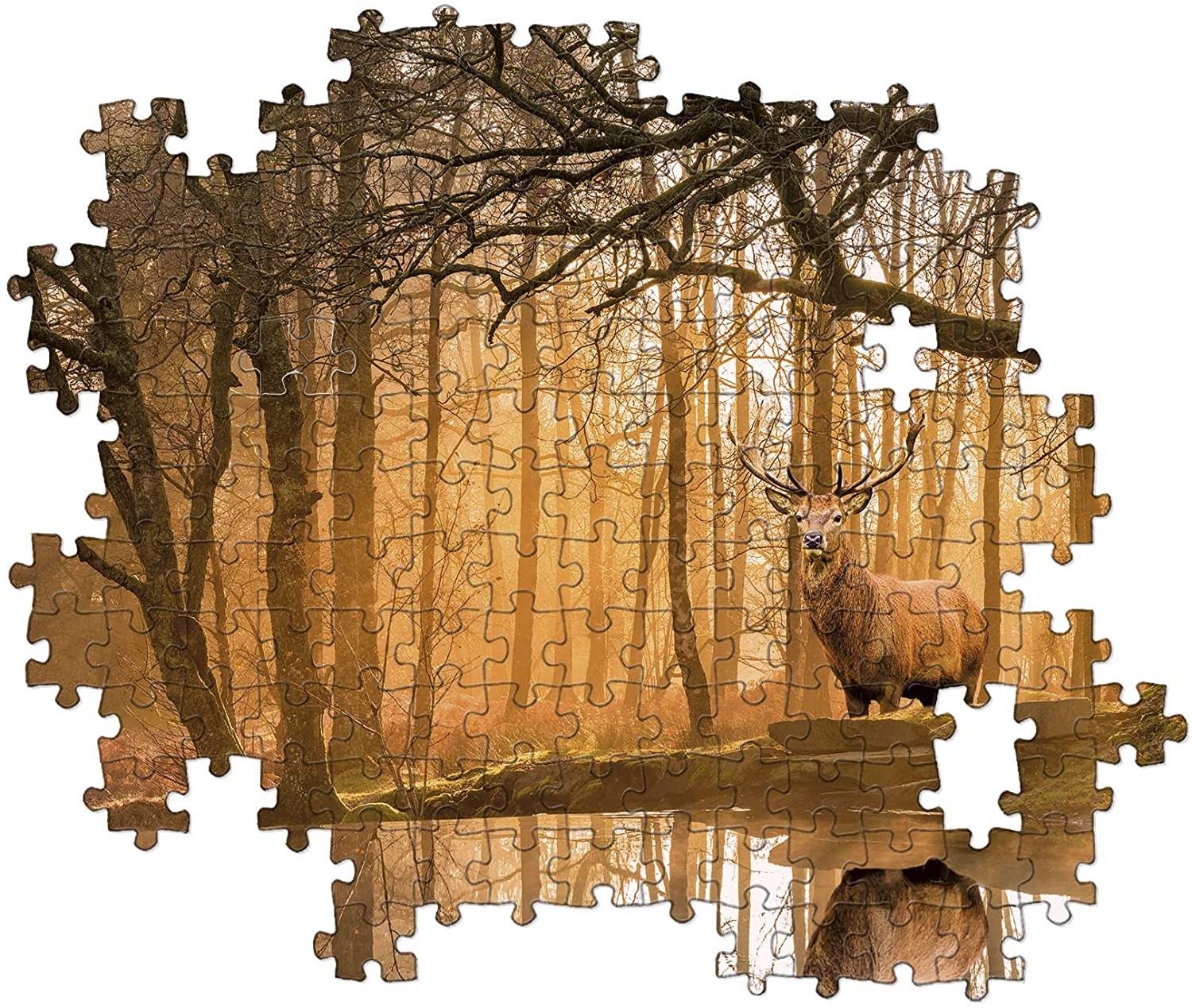 רשרוש בדממה, סדרת Peace Puzzle - פאזל 500 חלקים CLEMENTONI