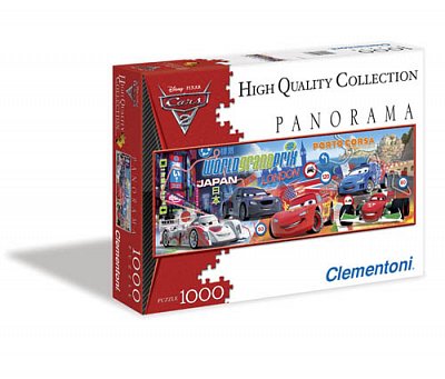 דיסני מכוניות - פאזל 1000 חלקים פנורמי CLEMENTONI