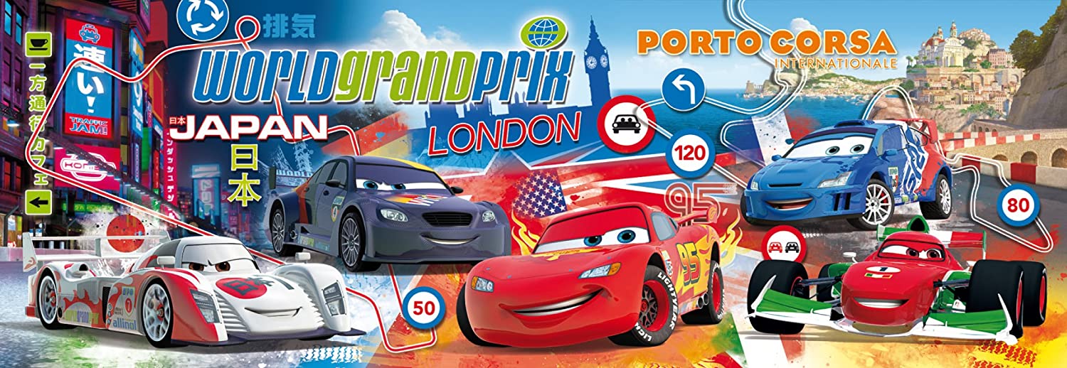 דיסני מכוניות - פאזל 1000 חלקים פנורמי CLEMENTONI