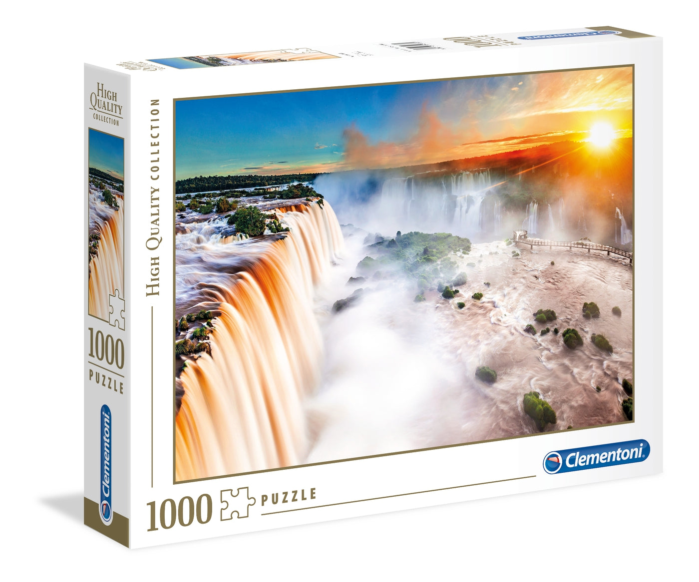 מפלים יפים - פאזל 1000 חלקים CLEMENTONI