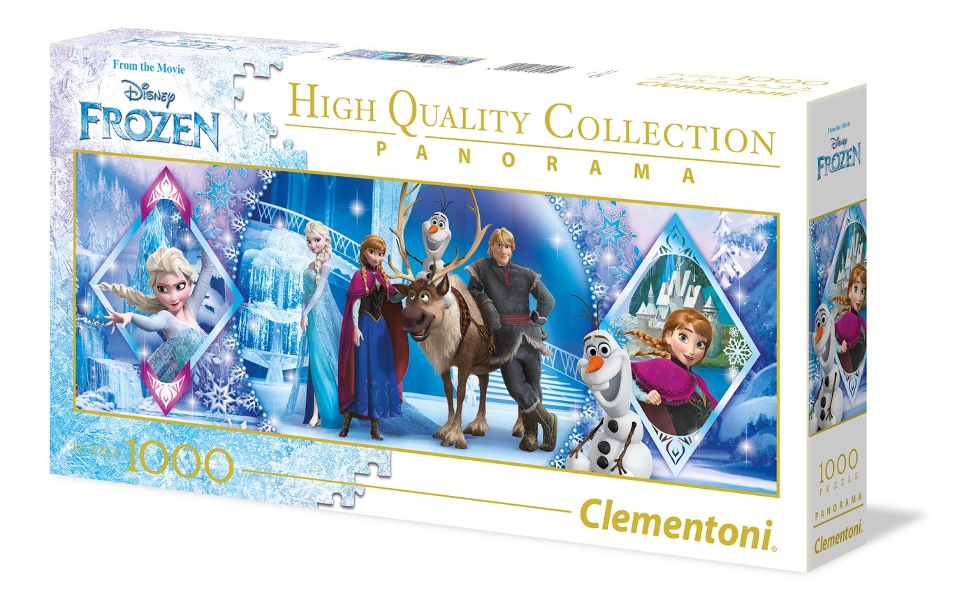 דיסני פרוזן - פאזל 1000 חלקים פנורמי CLEMENTONI