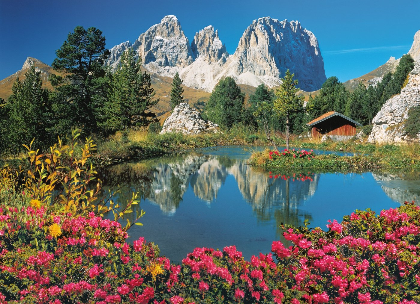 מעבר פורדוי, נוף הררי - פאזל 1000 חלקים CLEMENTONI