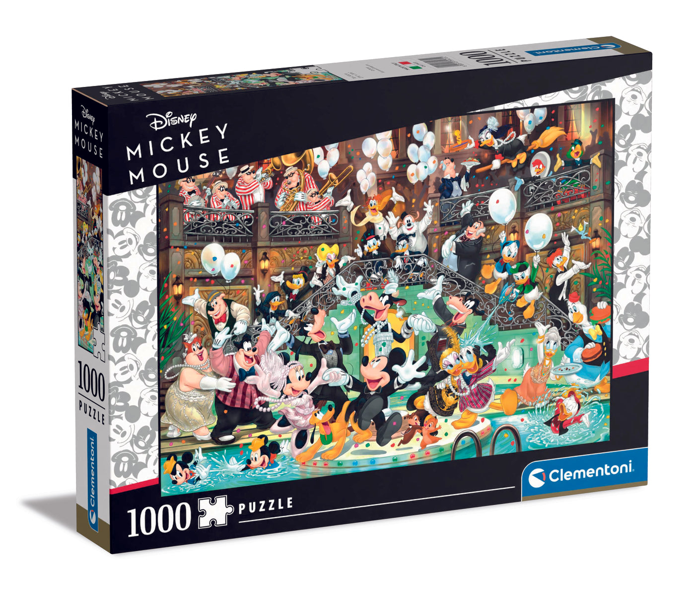 חוגגים 90 שנה למיקי מאוס - פאזל 1000 חלקים CLEMENTONI