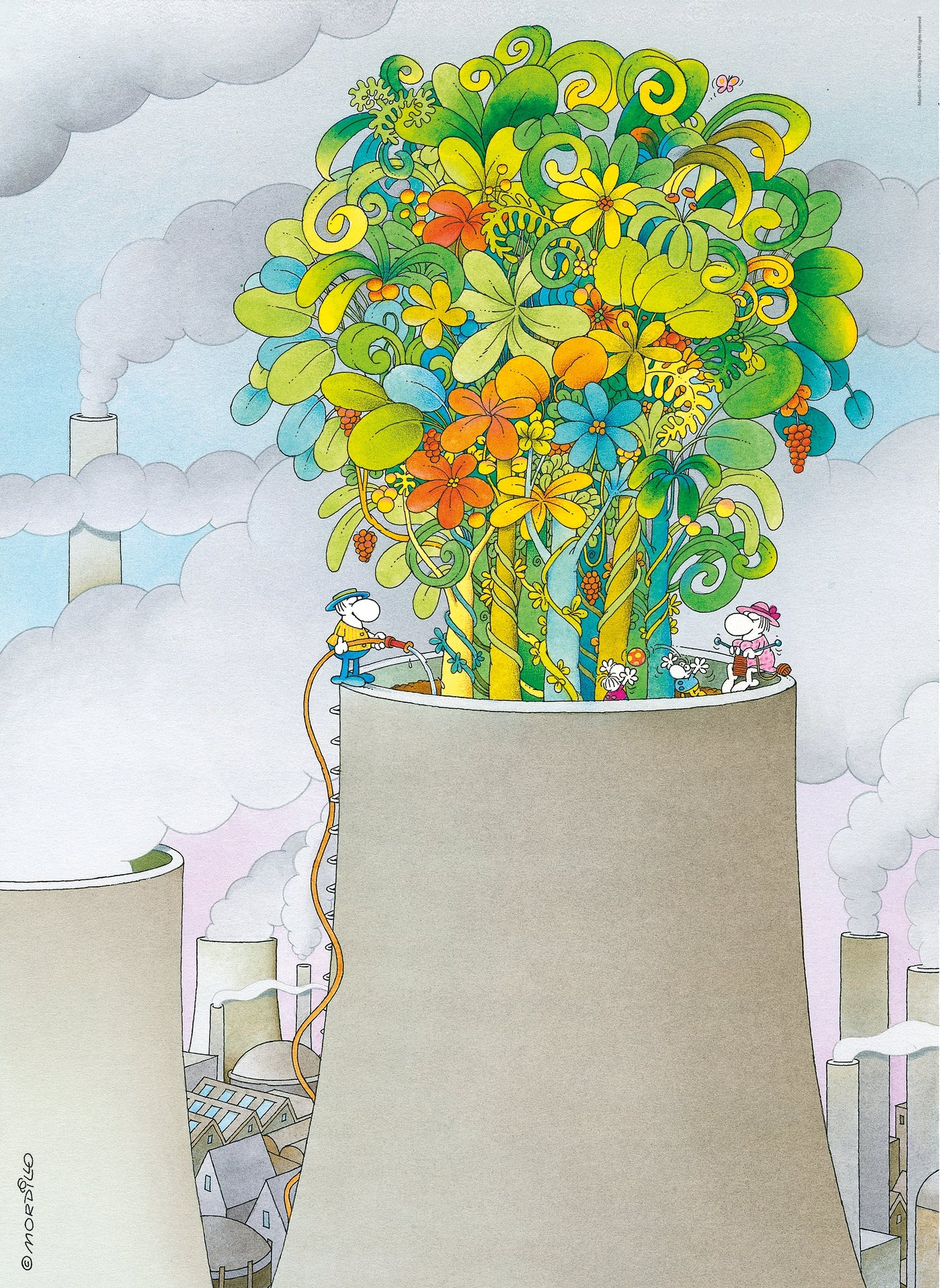 מורדילו: צמחי מרפא - פאזל 1000 חלקים CLEMENTONI