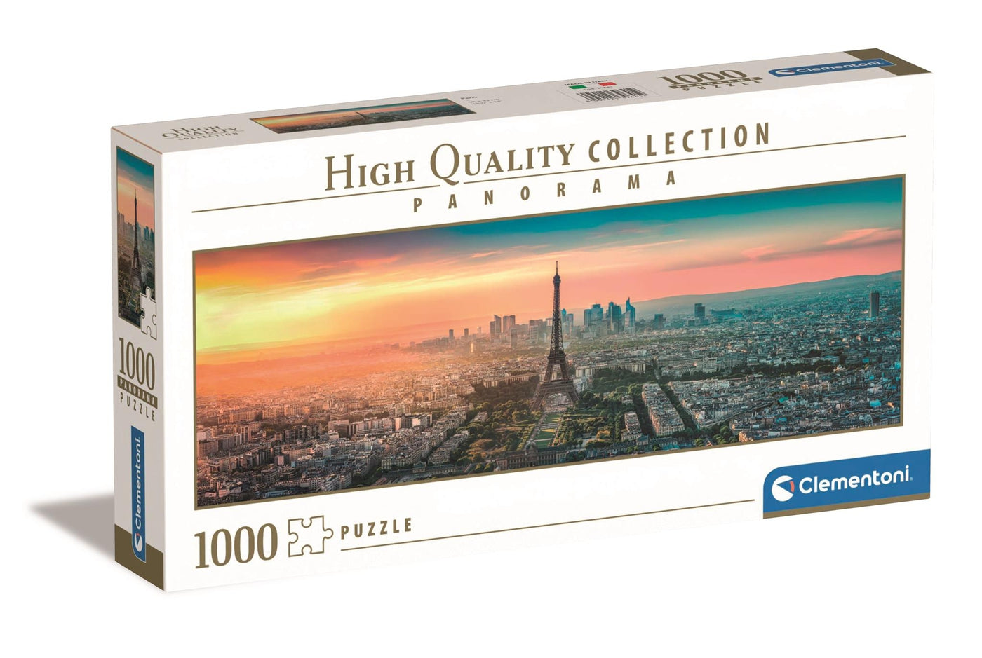 פריז - פאזל 1000 חלקים פנורמי CLEMENTONI