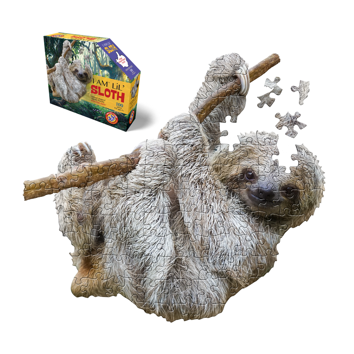 עצלן צעיר - פאזל צוּרני 100 חלקים