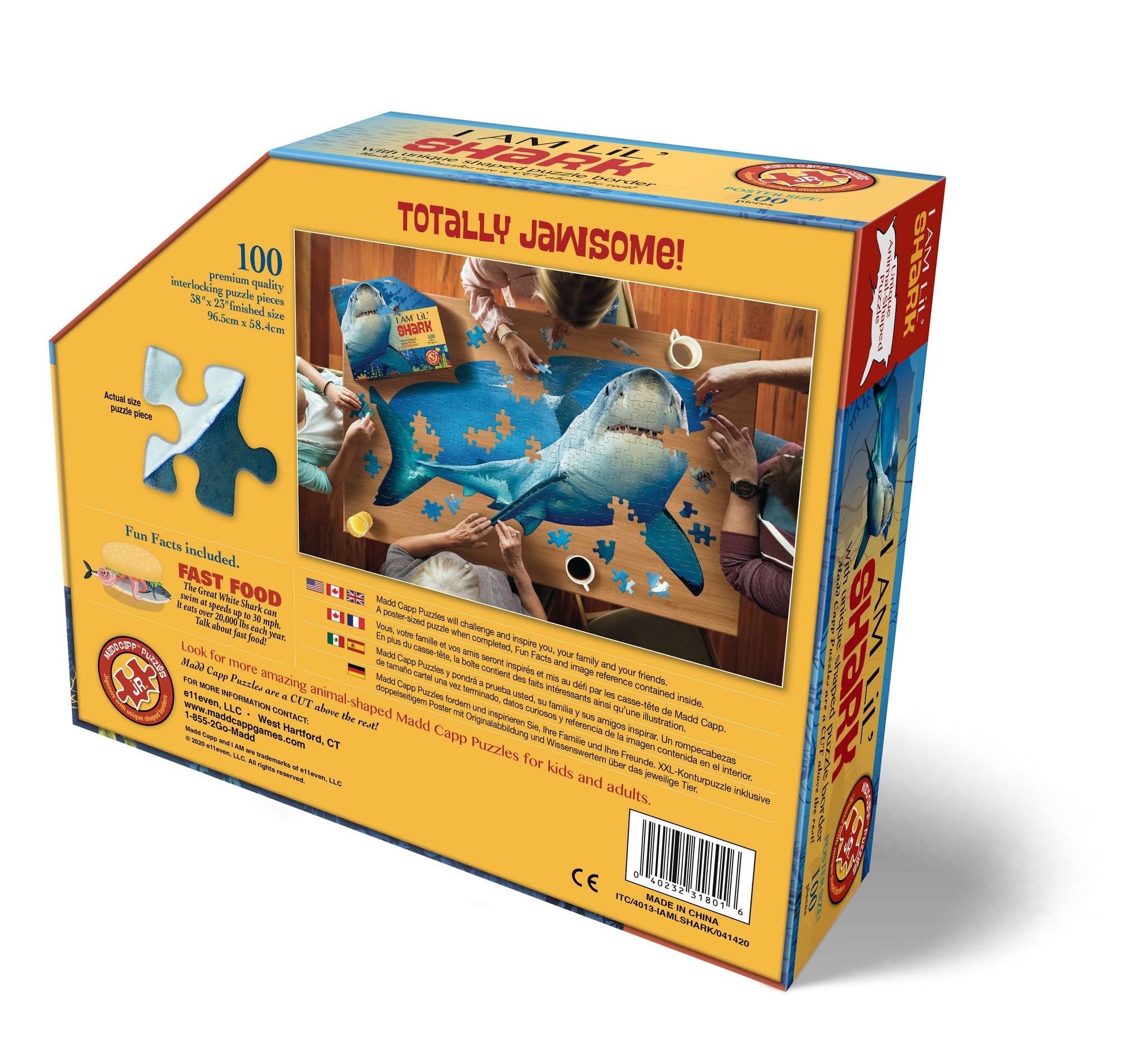 כריש צעיר - פאזל צוּרני 100 חלקים