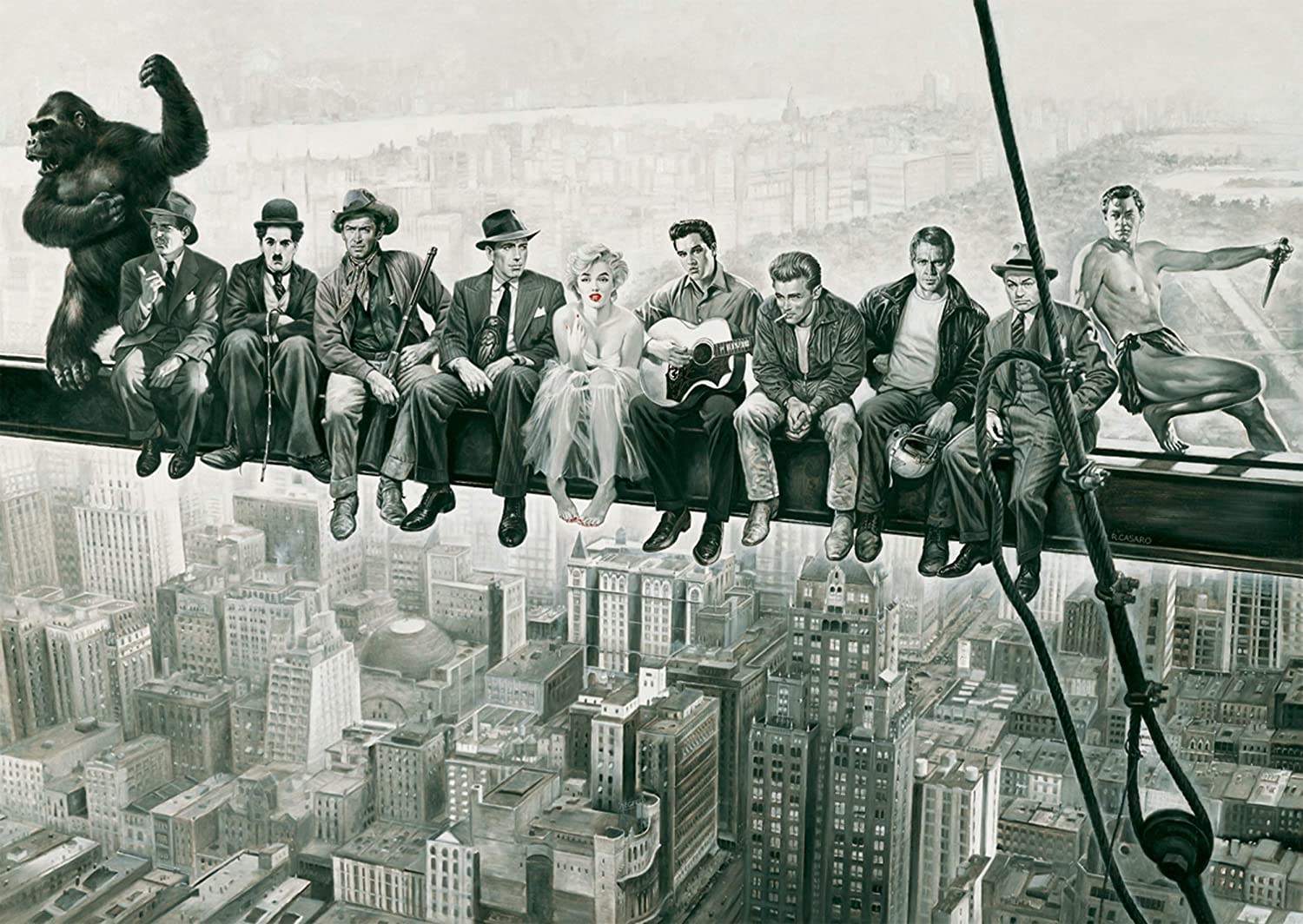 רנאטו קאסארו: הפסקת צילום, פאזל 1000 חלקים