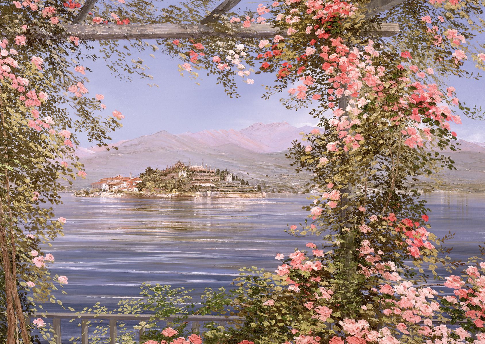 אי ים תיכוני, פאזל 1000 חלקים