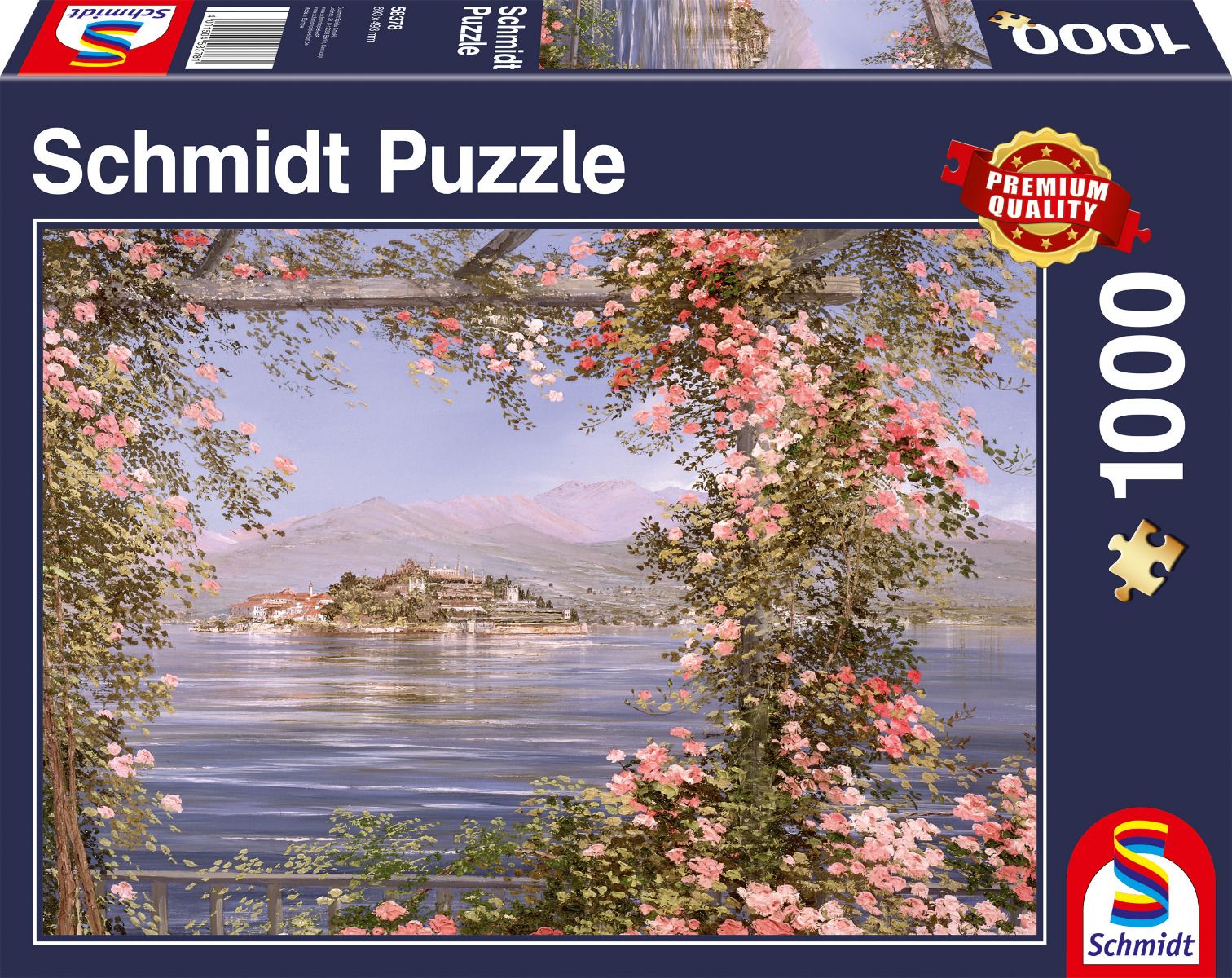 אי ים תיכוני, פאזל 1000 חלקים