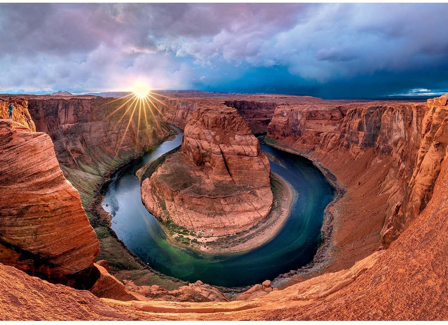 עיקול פרסת הסוס, נהר הקולורדו - פאזל 1000 חלקים
