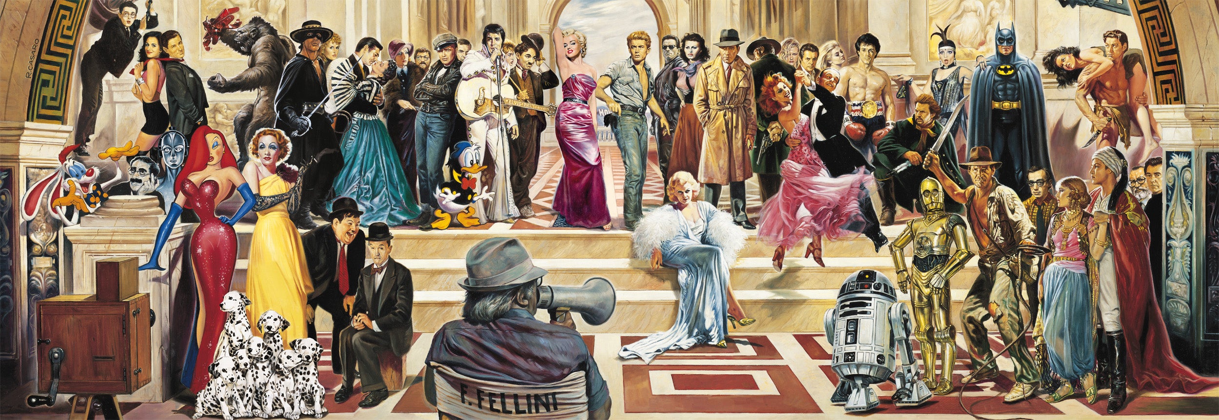 רנאטו קאסארו: 100 שנות קולנוע, פאזל 1000 חלקים פנורמי