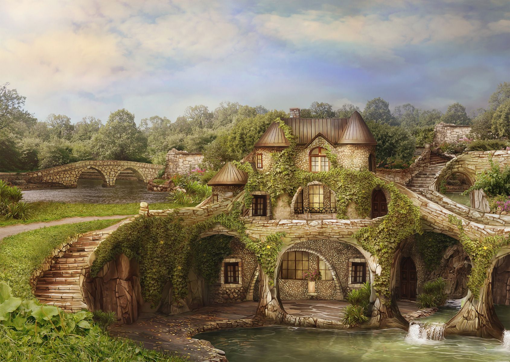 בניה ירוקה - פאזל 1000 חלקים