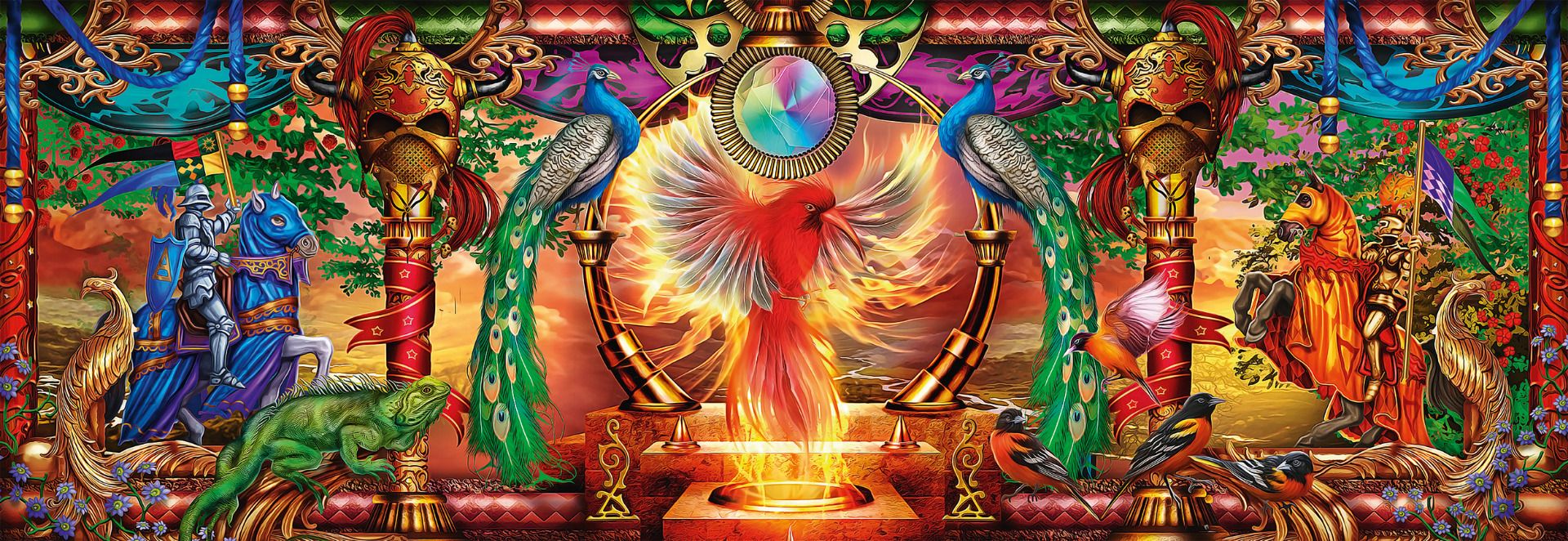 סיטו מארצ׳טי: ממלכת ציפור האש, פנורמי, פאזל 1000 חלקים