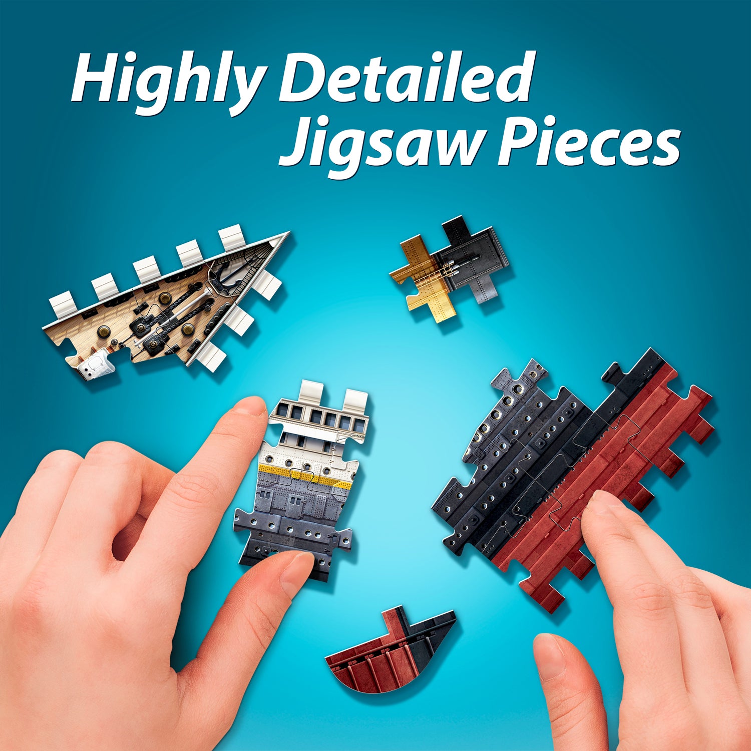 הטיטניק - פאזל תלת מימד 440 חלקים