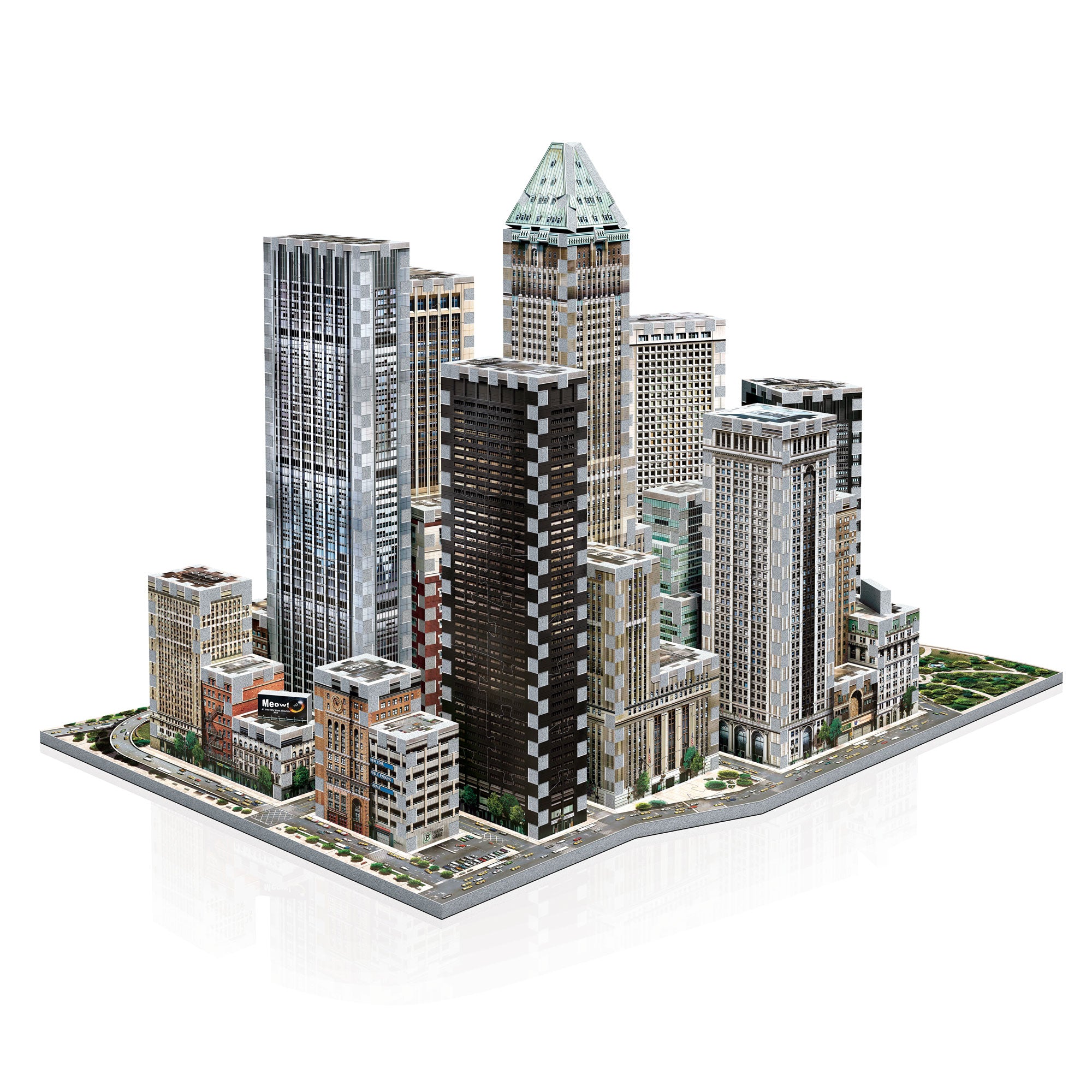 מרכז הסחר NY - פאזל תלת מימד 925 חלקים