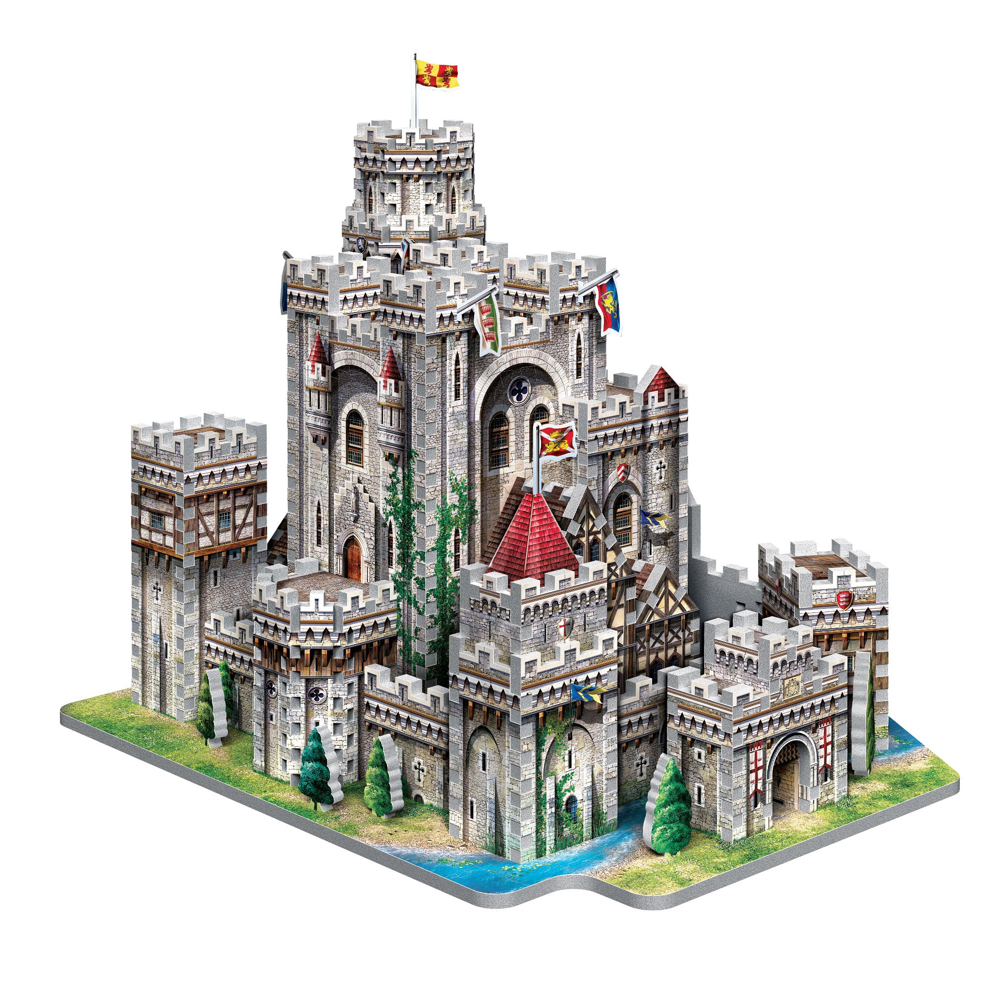 פאזל 3D המלך ארת׳ור: קמלוט, פאזל תלת מימד ספוג