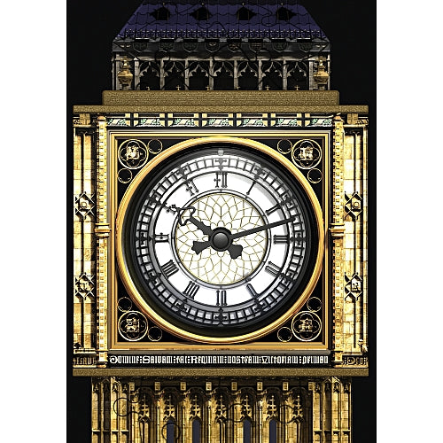 פאזל 3D - הביג-בן, לונדון, 216 חלקים - כולל שעון אמיתי!