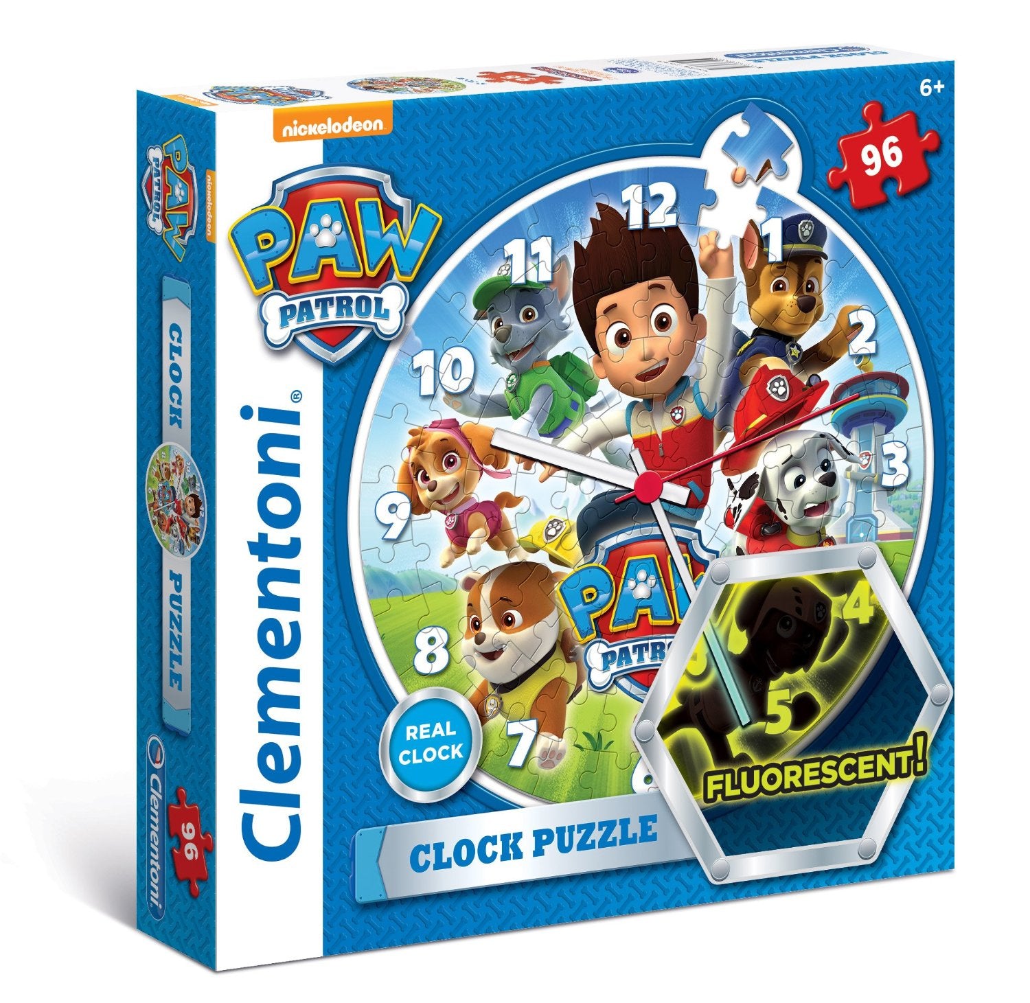 מפרץ ההרפתקאות - פאזל שעון זוהר בחושך!