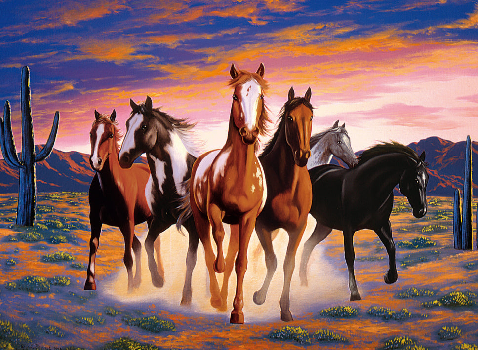 סוסים במדבר