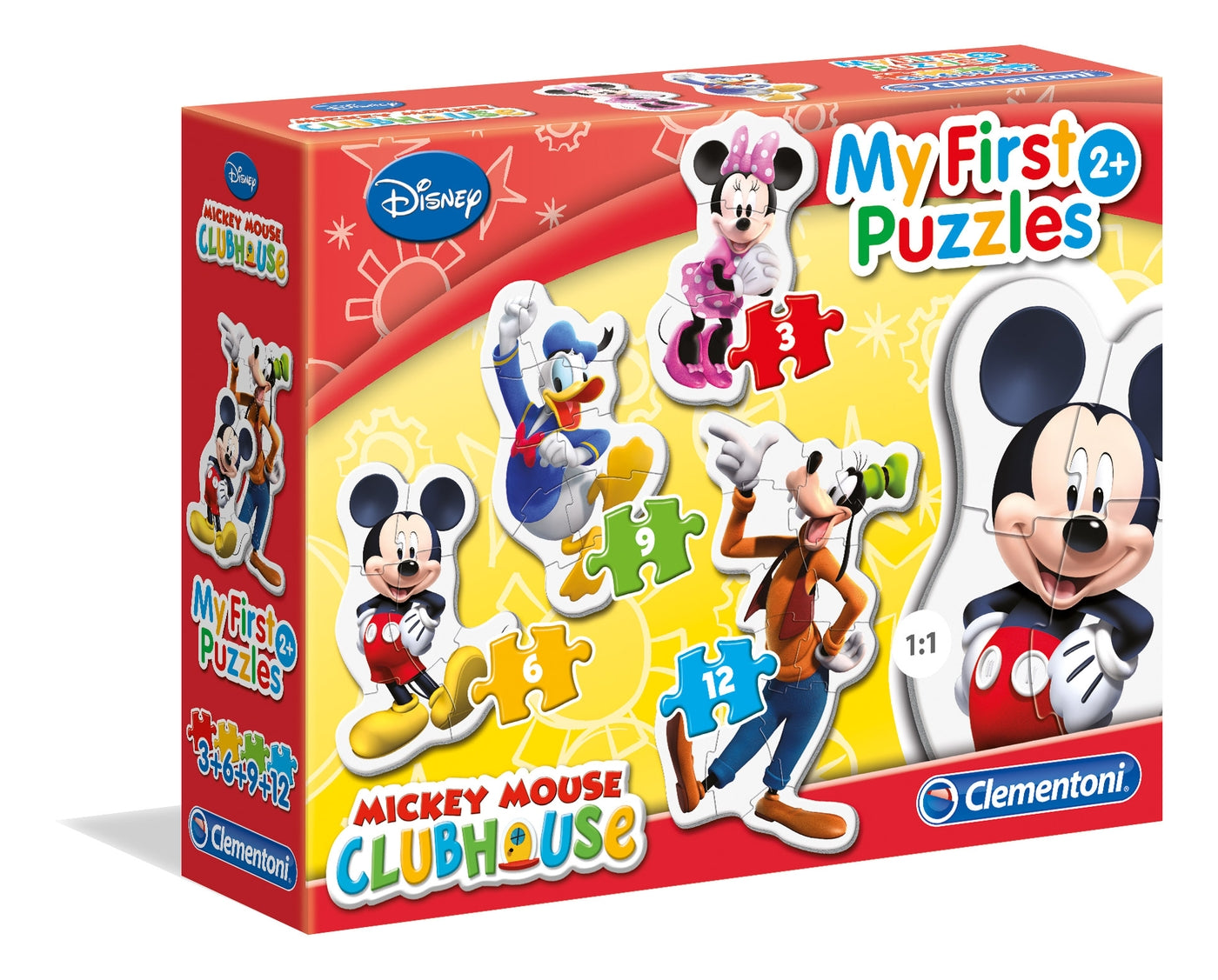 פאזל ראשון שלי - מיקי, מיני וחברים