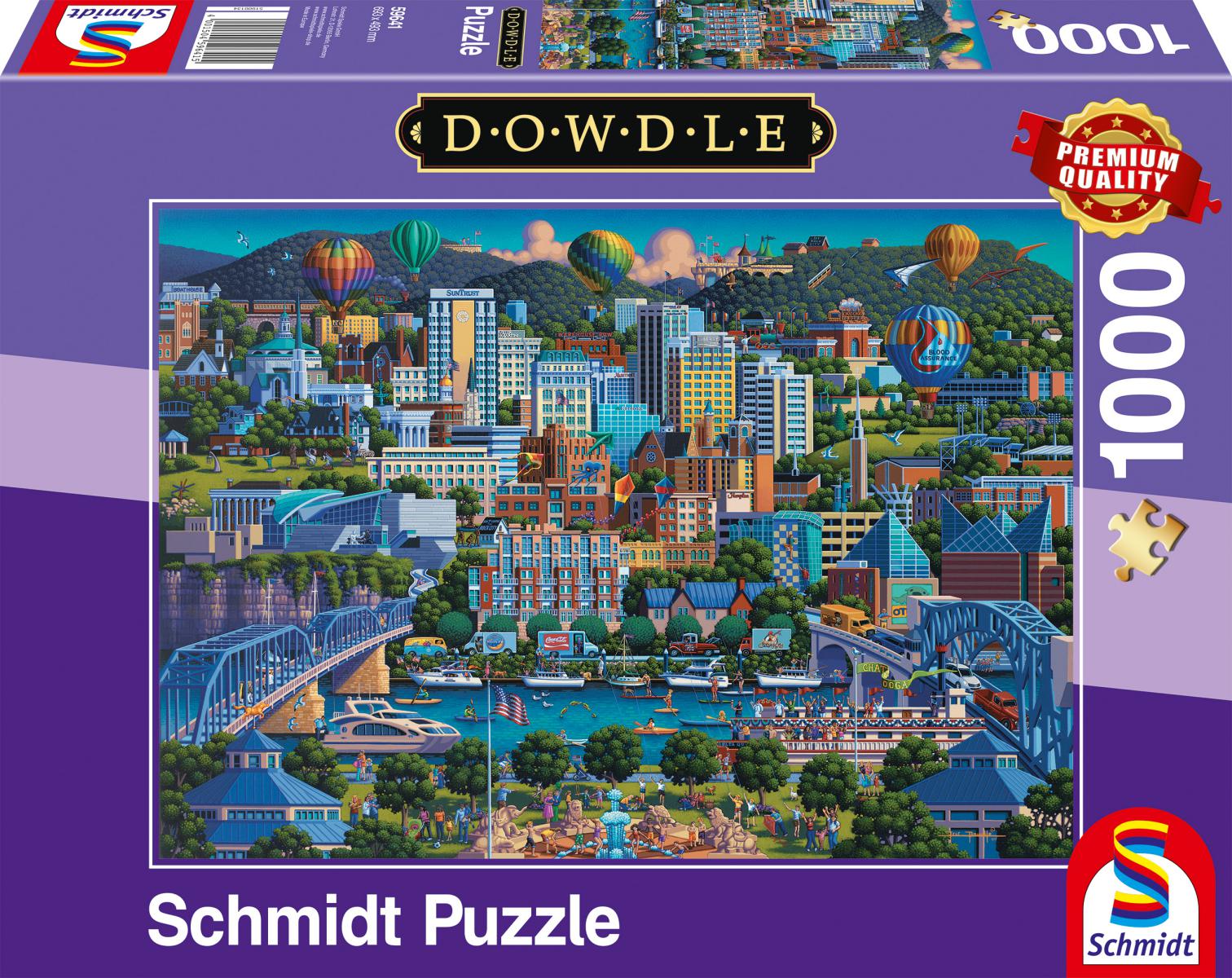 Dowdle: צ׳אטנוגה, טנסי, פאזל 1000 חלקים