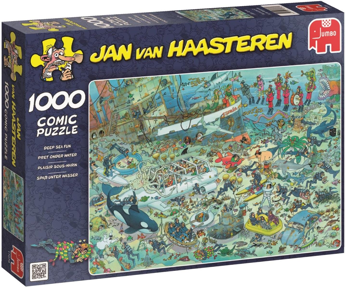 בעומק האוקיינוס, פאזל קומיקס 1000 חלקים