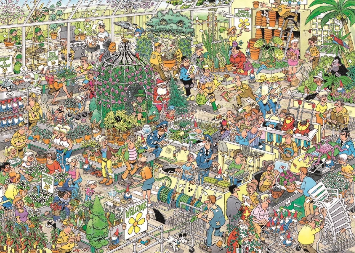 במשתלה, פאזל קומיקס 1000 חלקים