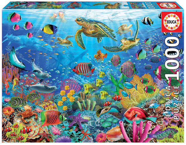 שונית האלמוגים - פאזל 1000 חלקים EDUCA
