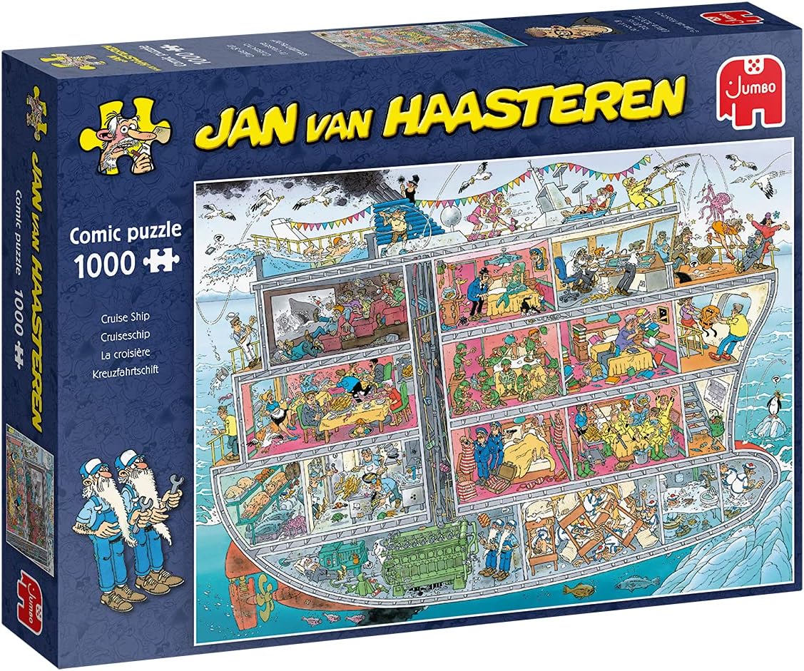 קרוז שייט בספינת תענוגות, פאזל קומיקס 1000 חלקים