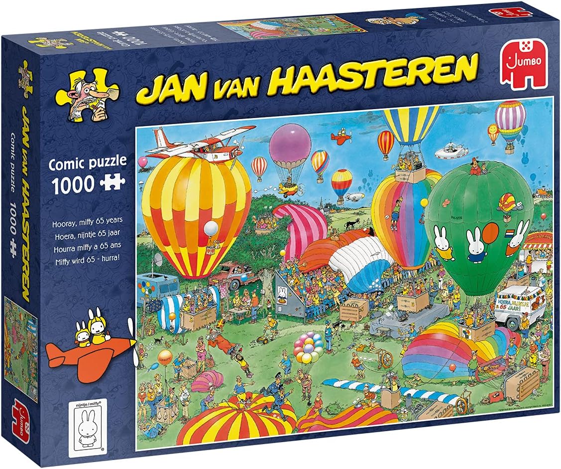 בלונים פורחים, פאזל קומיקס 1000 חלקים