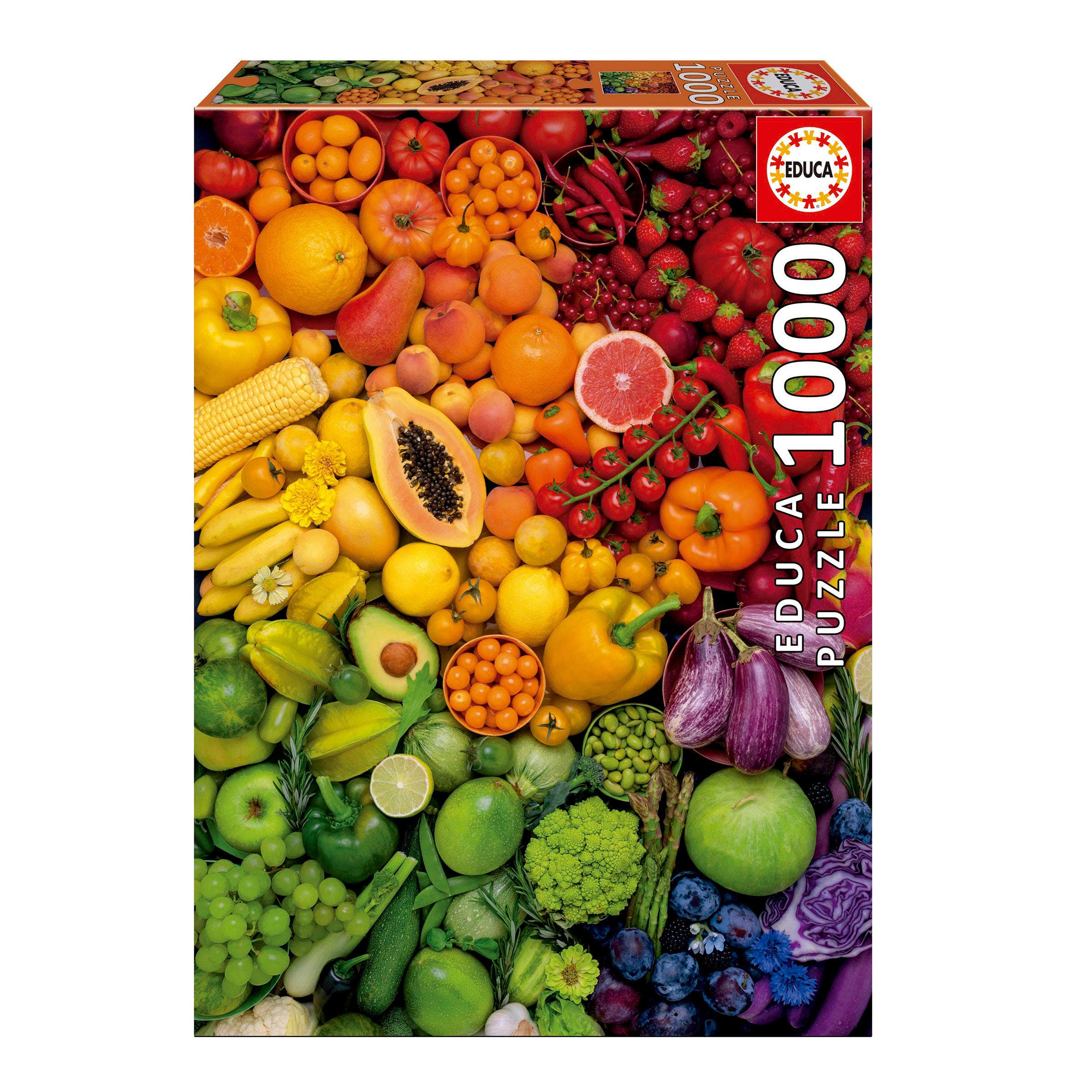 ויטמינים בצבעים - פאזל 1000 חלקים EDUCA