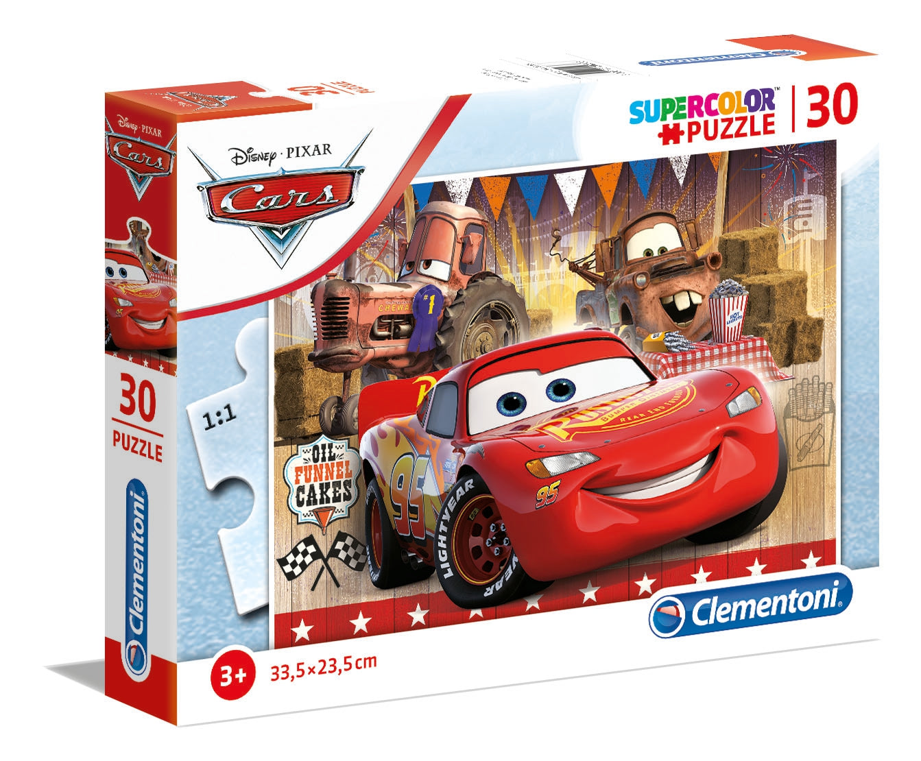 מכוניות - פאזל 30 חלקים CLEMENTONI
