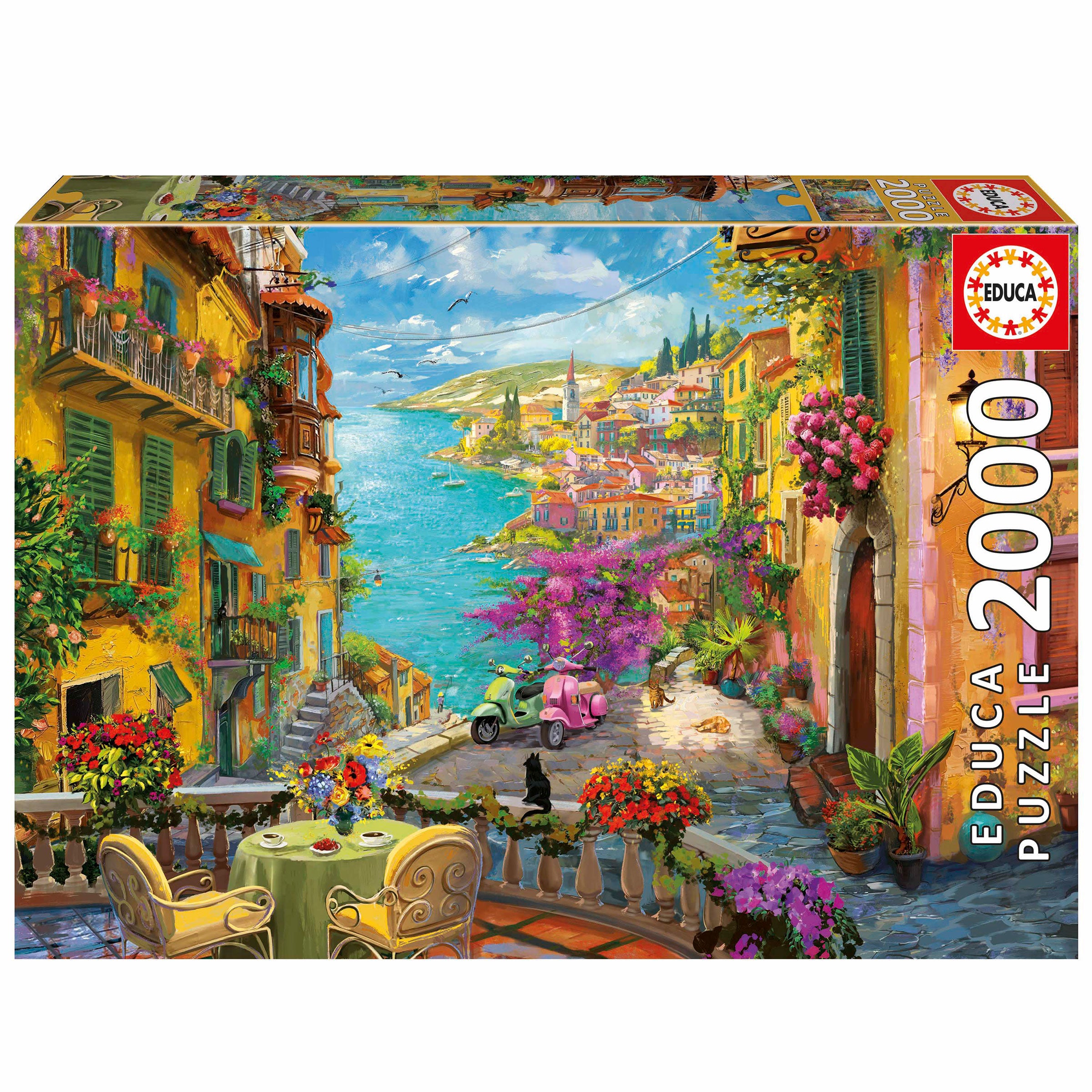 Café Español - פאזל 2000 חלקים EDUCA