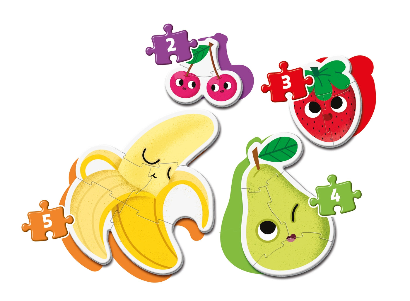הפאזל הראשון שלי: פירות CLEMENTONI