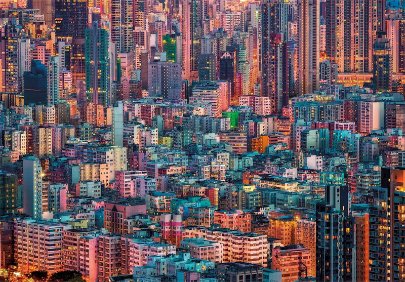 ״הכוורת״, הונג קונג - פאזל 1500 חלקים CLEMENTONI
