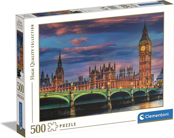הפרלמנט בלונדון - פאזל 500 חלקים CLEMENTONI