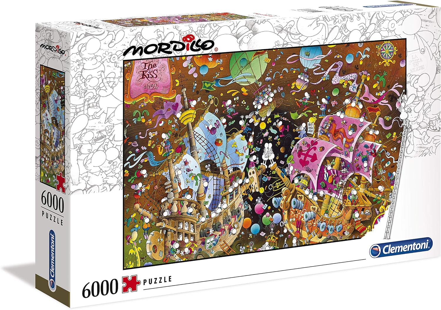מורדילו: הנשיקה - פאזל 6000 חלקים