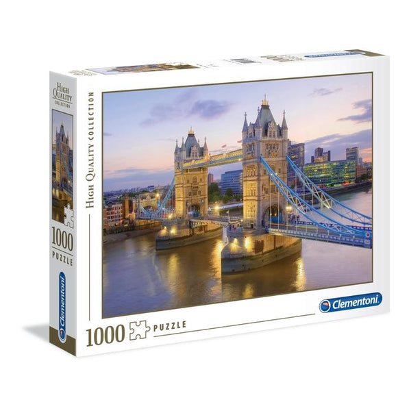 גשר לונדון - פאזל 1000 חלקים בקופסא מרובעת CLEMENTONI
