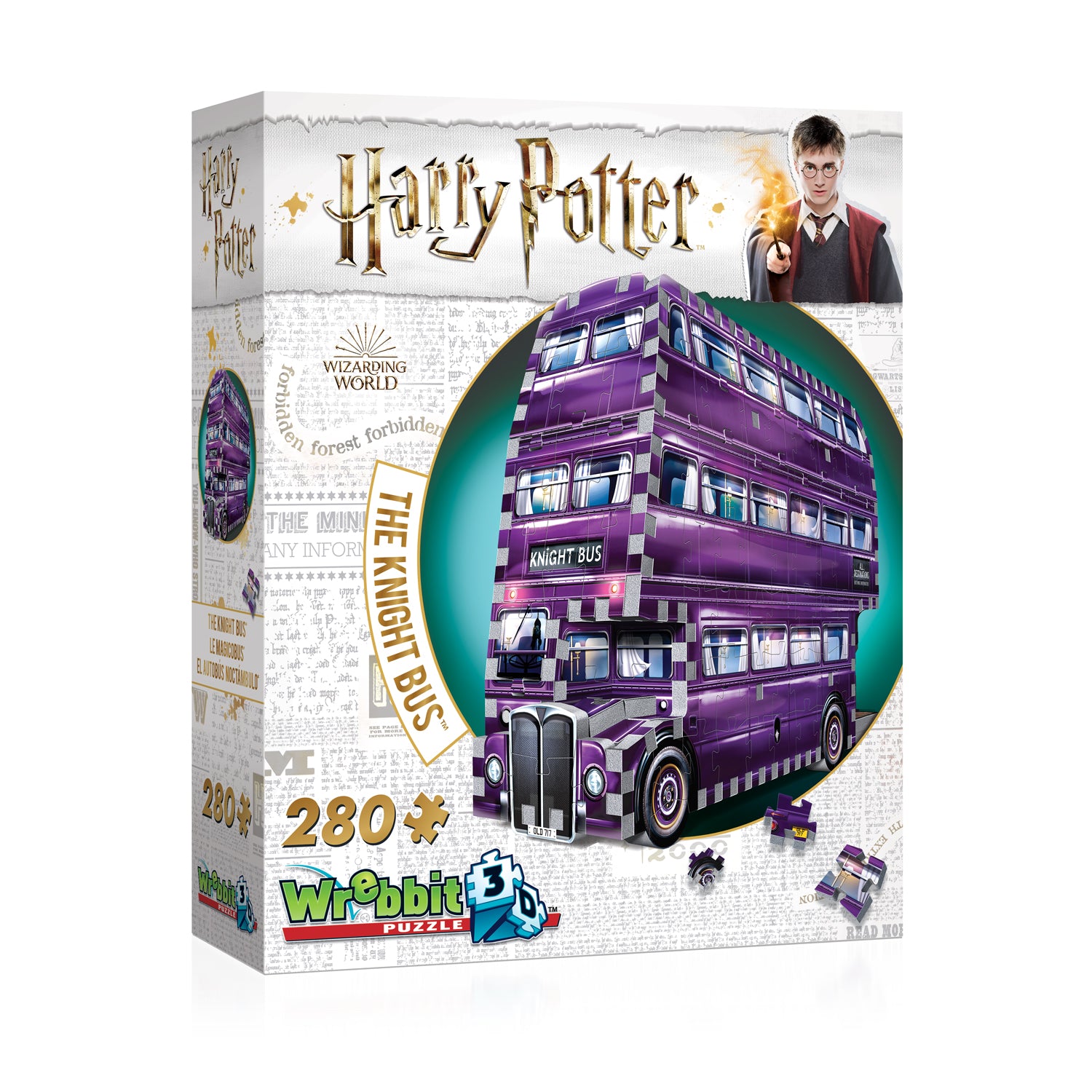הארי פוטר: The Knight Bus - פאזל תלת מימד 280 חלקים