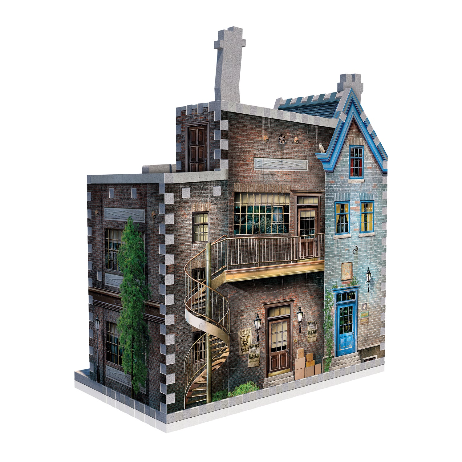 הארי פוטר, קולקציית Diagon Alley™: חנות השרביטים של אוליבנדר - פאזל תלת מימד 295 חלקים