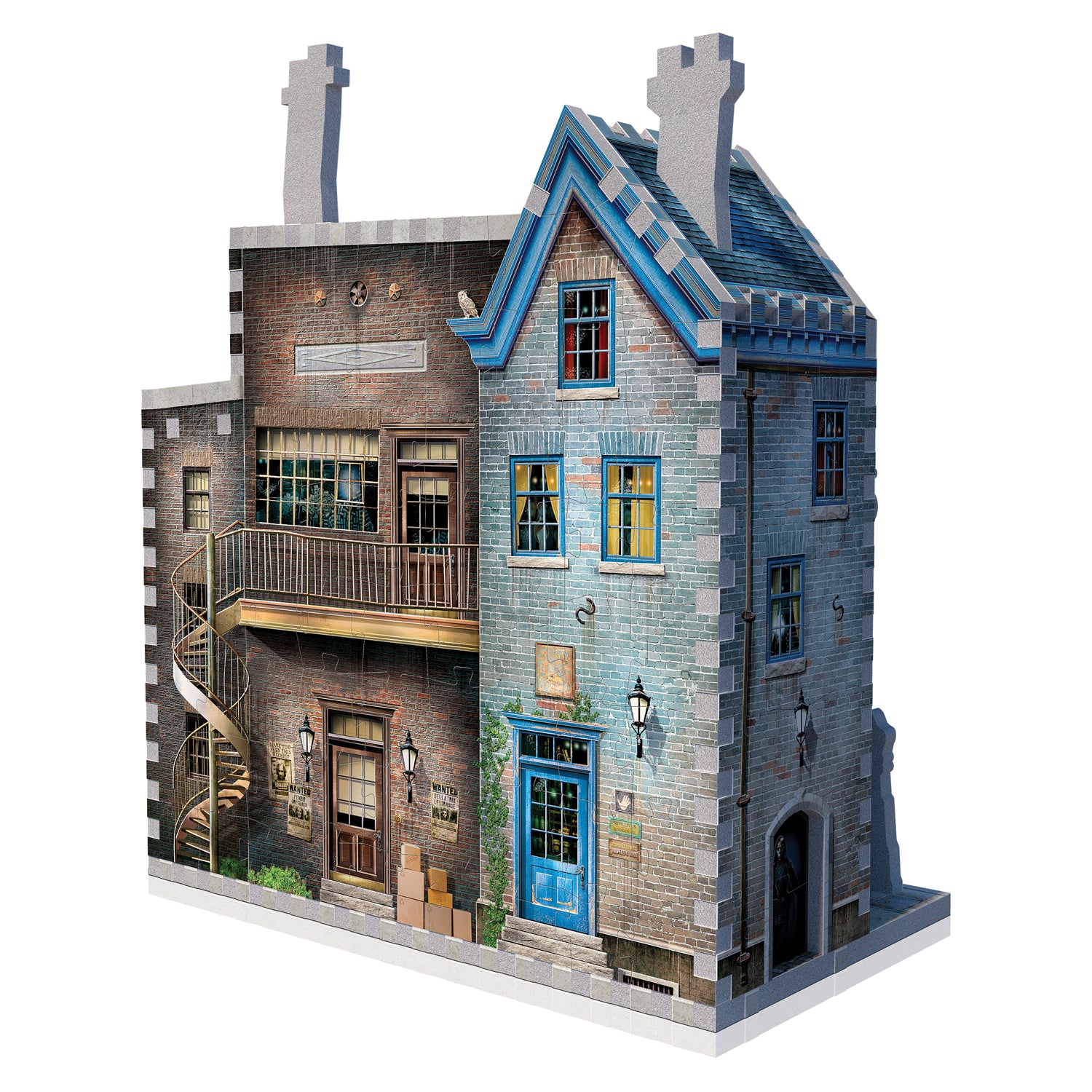 הארי פוטר, קולקציית Diagon Alley™: חנות השרביטים של אוליבנדר - פאזל תלת מימד 295 חלקים