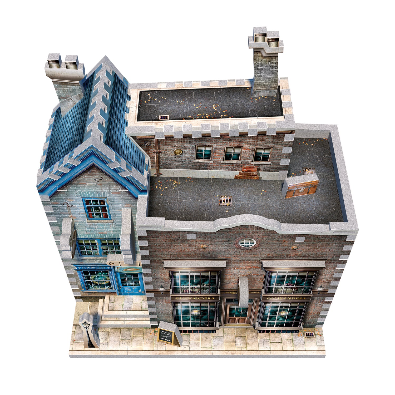 הארי פוטר, קולקציית Diagon Alley™: חנות השרביטים של אוליבנדר - פאזל תלת מימד 295 חלקים