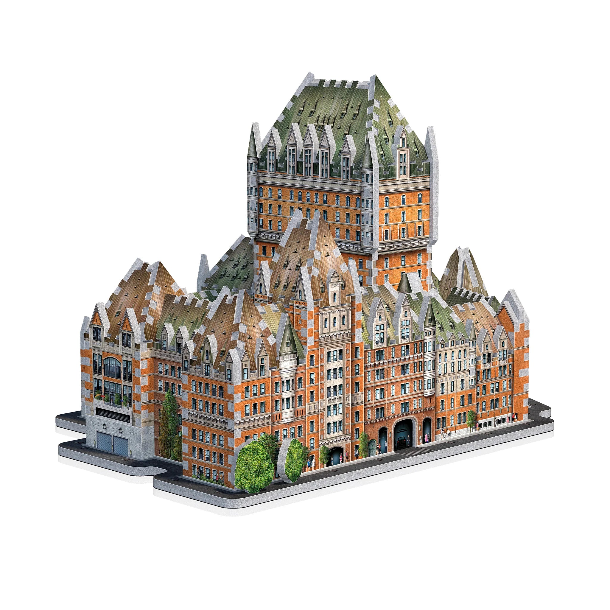 Chateau Frontenac, טירת פרונטנק - פאזל תלת מימד 865 חלקים