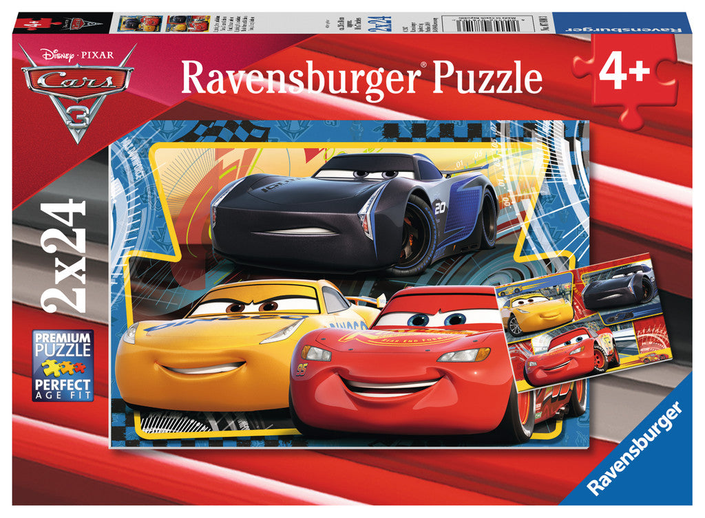 פאזל 2X24 חל' - CARS 3
