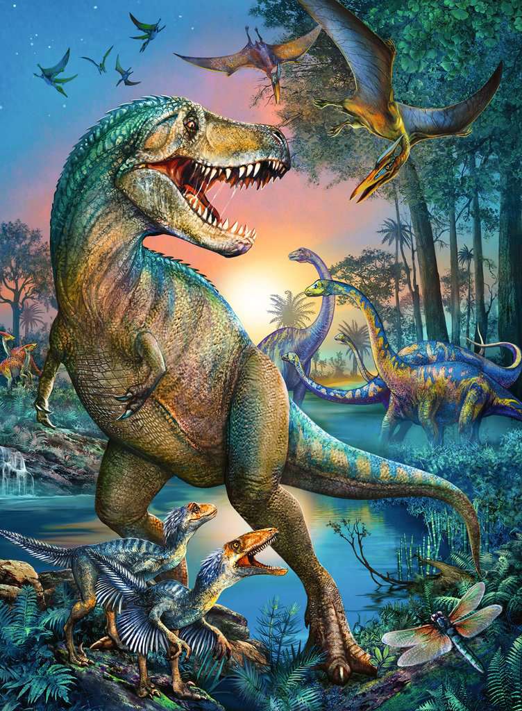 דינוזאורים - פאזל 150 חלקים