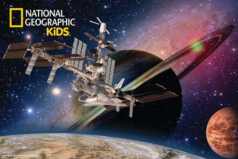 פאזל 3D אופטי 150 חלקים לוויינים בחלל National Geographic