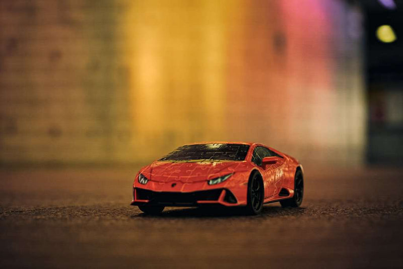 פאזל 3D - מכונית למבורגיני הורקאן