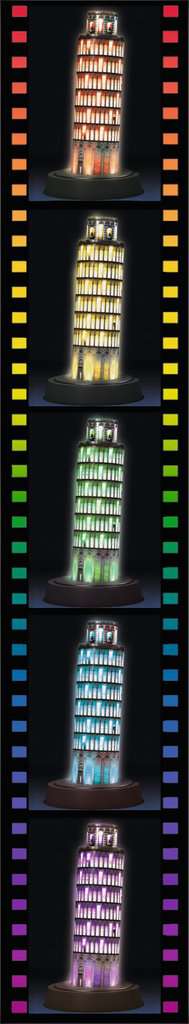 פאזל 3D - מגדל פיזה - כולל תאורת לילה!
