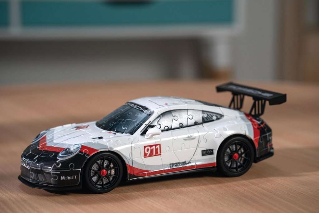 פאזל תלת מימד 108 חל' - מכונית פורשה 911